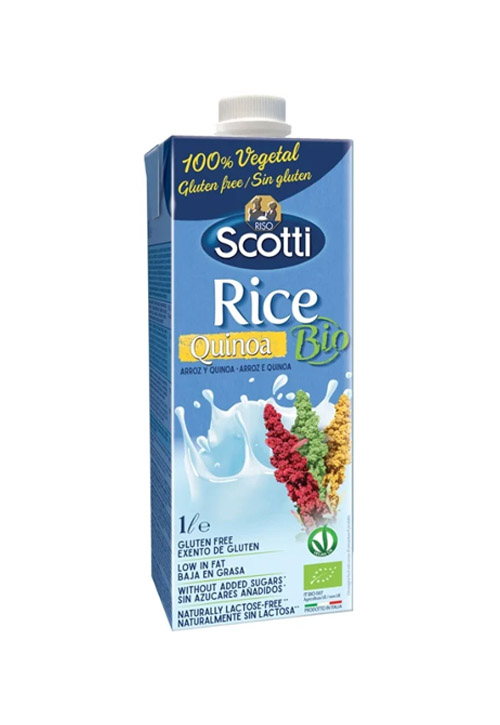 НАПИТОК SCOTTI РИСОВЫЙ С КИНОА ORGANIC 1Л